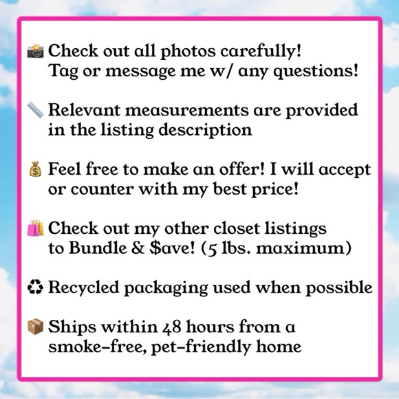 Have a Heart Tag Sale! ❤️💙💜 See description below for more info ⬇️⬇️⬇️⬇️⬇️⬇️⬇️ - Picture 2 of 2